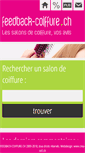 Mobile Screenshot of feedback-coiffure.ch